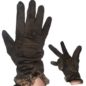 New Isotoner Casual Microluxe Lining
Gloves, Large/ Run XSmall